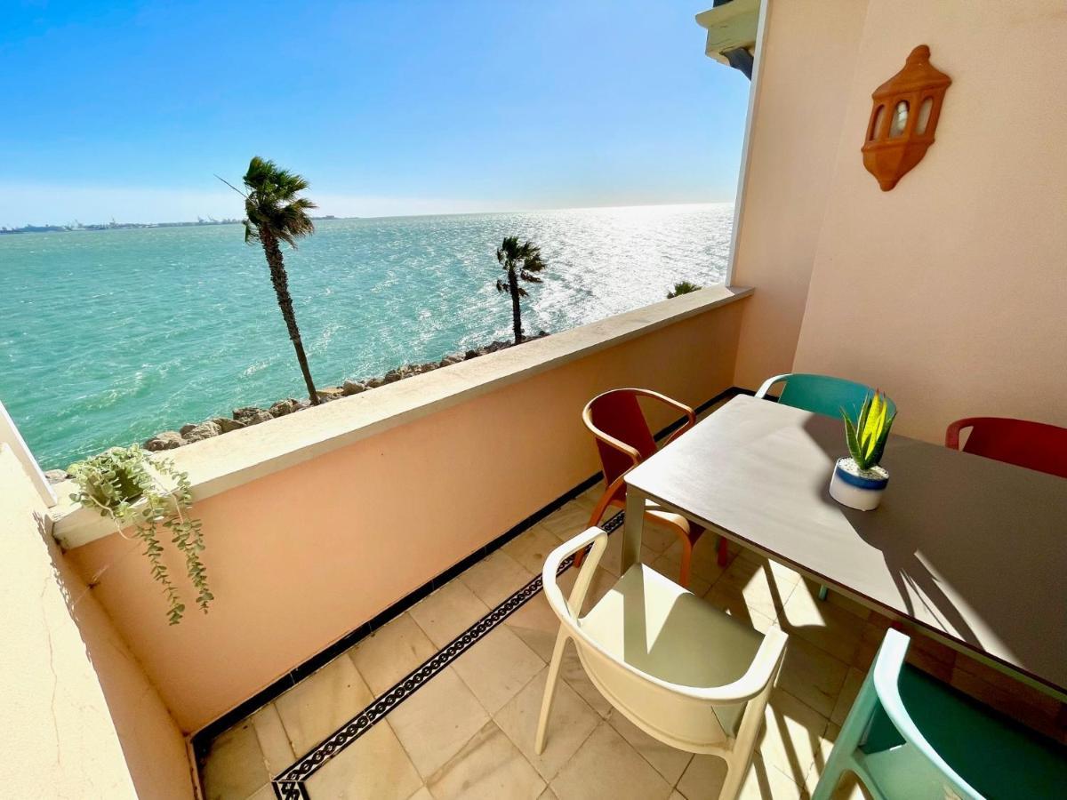 Gatu Villa Oceano Frente Al Mar En Puerto Sherry " Preferente Mayores De 25 Anos Y Familias " El Puerto de Santa Maria Bagian luar foto