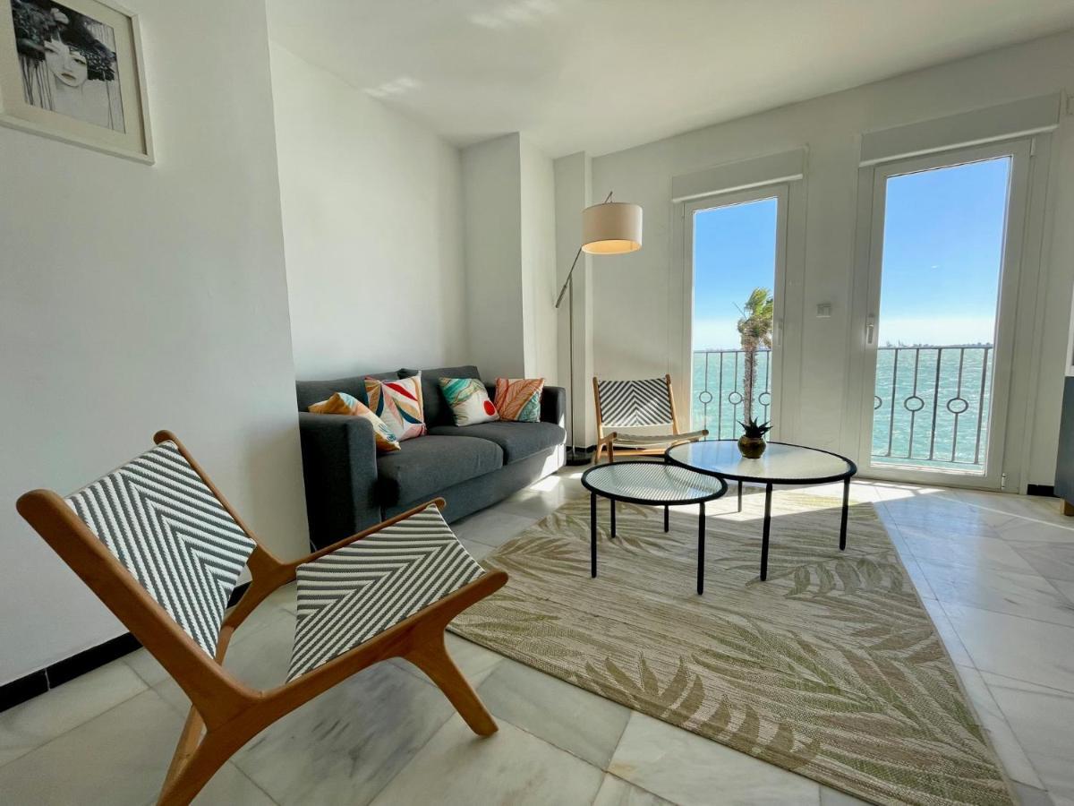Gatu Villa Oceano Frente Al Mar En Puerto Sherry " Preferente Mayores De 25 Anos Y Familias " El Puerto de Santa Maria Bagian luar foto