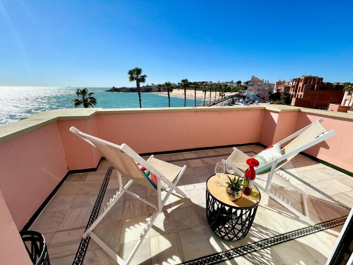 Gatu Villa Oceano Frente Al Mar En Puerto Sherry " Preferente Mayores De 25 Anos Y Familias " El Puerto de Santa Maria Bagian luar foto